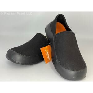 Black Canvas Men's Size 13 Unisex Espadrille Mule Slip On Comfort Shoe